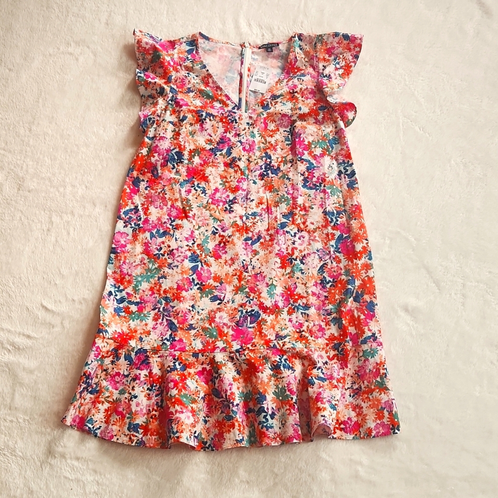 J Crew Mercantile Floral Dress NWT, Sz 12
